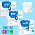 Sie sehen eine Packung Bio Windeln Nr.2 Mini Jumbo 3-6kg Pinguin – Pingo Swiss, Produktbild: 03 Bio Windeln Nr.2 Mini Jumbo 3-6kg Pinguin – Pingo Swiss, A-Nr.: 4559537 - 03