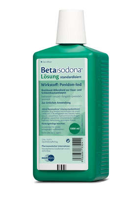 Sie sehen eine Packung Betaisodona® Lösung Standard 5000 ml, Produktbild: 01 Betaisodona® Lösung Standard 5000 ml, A-Nr.: 1332419 - 01