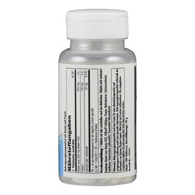Supplementa Betain HCL+ 250mg Tabletten, A-Nr.: 5395457 - 02