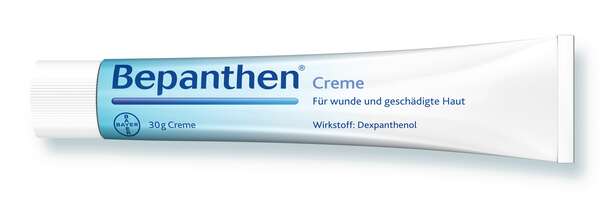 Sie sehen eine Packung Bepanthen® Creme, Produktbild: 01 Bepanthen® Creme, A-Nr.: 0502090 - 01