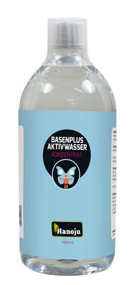 Sie sehen eine Packung Hanoju BasenPlus Aktivwasser Konzentrat, Produktbild: 01 Hanoju BasenPlus Aktivwasser Konzentrat, A-Nr.: 5167851 - 01