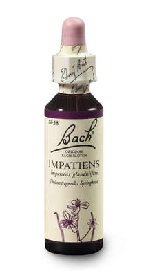 Sie sehen eine Packung Bach®-Blüte Nr. 18 Impatiens (Drüsentragendes Springkraut), Produktbild: 02 Bach®-Blüte Nr. 18 Impatiens (Drüsentragendes Springkraut), A-Nr.: 5322961 - 02