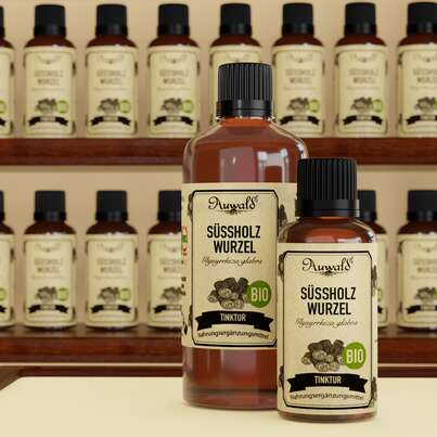 Auwald® - Süssholzwurzel - BIO Tropfen (Auszug, Extrakt, Essenz), A-Nr.: 5680198 - 02