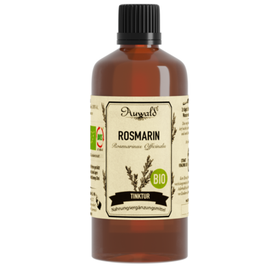 Sie sehen eine Packung Auwald® - Rosmarin - BIO Tropfen (Auszug, Extrakt, Essenz), Produktbild: 01 Auwald® - Rosmarin - BIO Tropfen (Auszug, Extrakt, Essenz), A-Nr.: 5680152 - 01