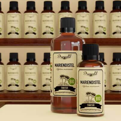 Auwald® - Mariendistel - BIO Tropfen (Auszug, Extrakt, Essenz), A-Nr.: 5680092 - 02