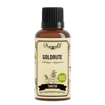 Auwald® - Goldrute - BIO Tropfen (Auszug, Extrakt, Essenz), A-Nr.: 5709631 - 01