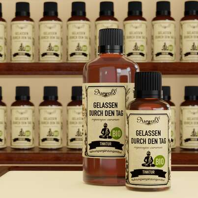 Auwald® - Gelassen durch den Tag - BIO Tropfen (Auszug, Extrakt, Essenz), A-Nr.: 5709507 - 02