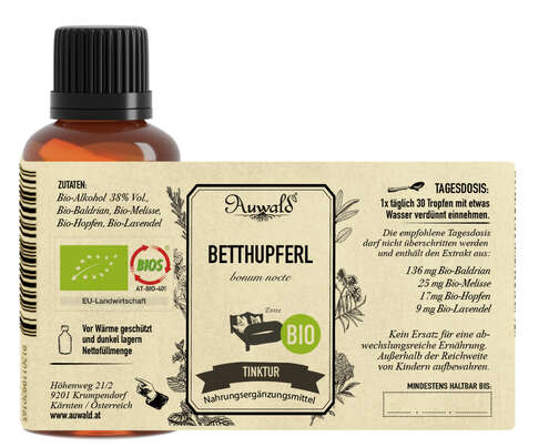 Auwald® - Betthupferl - BIO Tropfen (Auszug, Extrakt, Essenz), A-Nr.: 5679887 - 04