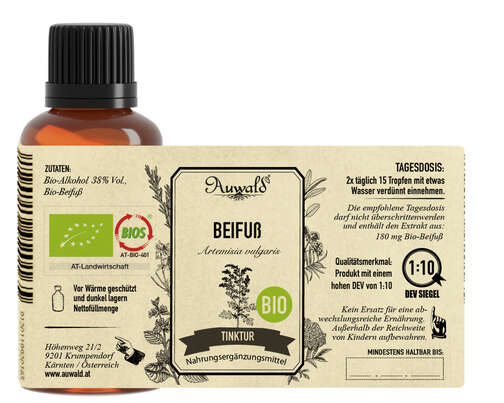 Auwald® - Beifuss BIO Tropfen (Auszug, Extrakt, Essenz), A-Nr.: 5680005 - 03