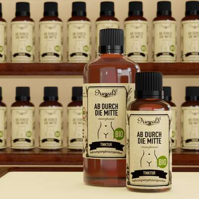 Auwald® - Ab durch die Mitte - BIO Tropfen (Auszug, Extrakt, Essenz), A-Nr.: 5679864 - 02