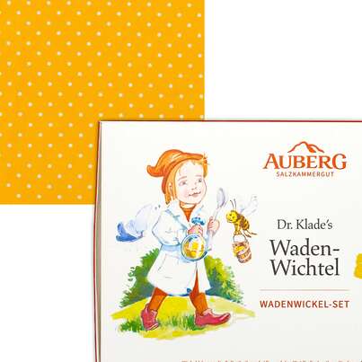Sie sehen eine Packung AUBERG Waden-Wichtel gelb, Größe XS, Produktbild: 01 AUBERG Waden-Wichtel gelb, Größe XS, A-Nr.: 5186914 - 01