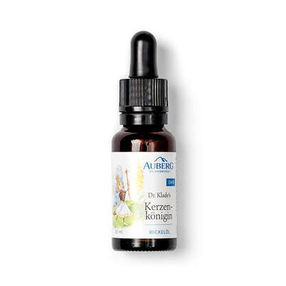 Sie sehen eine Packung AUBERG Kerzenkönigin Wickel Öl, Produktbild: 02 AUBERG Kerzenkönigin Wickel Öl, A-Nr.: 4734874 - 02