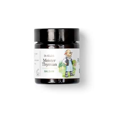 Sie sehen eine Packung AUBERG Brustbalsam Meister Thymian, Produktbild: 02 AUBERG Brustbalsam Meister Thymian, A-Nr.: 4734791 - 02