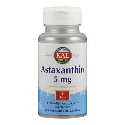 Supplementa Astaxanthin 5 mg KAL Kapseln, A-Nr.: 5597764 - 01