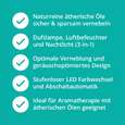Aroma Diffusor für ätherische Öle mit LED Licht, A-Nr.: 5429794 - 03