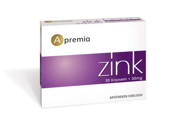 Apremia Zink 30mg Kapseln, A-Nr.: 3936044 - 01