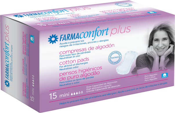 Sie sehen eine Packung Algodon Inkontinenzeinlage MINI >150ml, Produktbild: 01 Algodon Inkontinenzeinlage MINI >150ml, A-Nr.: 4896097 - 01