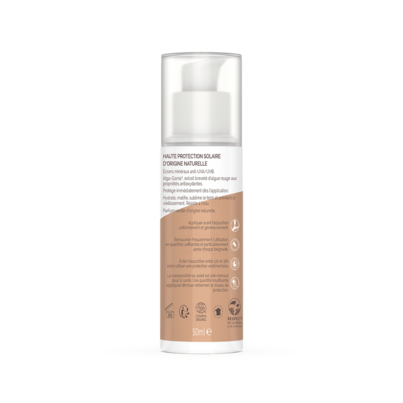 Sie sehen eine Packung Alga Maris Sonnencreme Gesicht getönt LSF30 Bio LDB, Produktbild: 02 Alga Maris Sonnencreme Gesicht getönt LSF30 Bio LDB, A-Nr.: 4832312 - 02