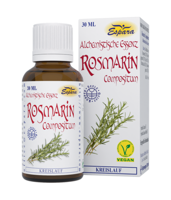 Sie sehen eine Packung Espara Rosmarin Comp. Alchemistische Essenz, Produktbild: 01 Espara Rosmarin Comp. Alchemistische Essenz, A-Nr.: 5375041 - 01
