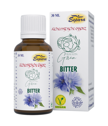 Sie sehen eine Packung Espara Fräulein Grün Bitter Alchemistische Essenz, Produktbild: 01 Espara Fräulein Grün Bitter Alchemistische Essenz, A-Nr.: 5462834 - 01