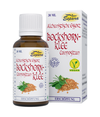 Sie sehen eine Packung Bockshornklee Compositum Alchemistische Essenz, Produktbild: 01 Bockshornklee Compositum Alchemistische Essenz, A-Nr.: 5645173 - 01