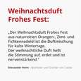Sie sehen eine Packung Weihnachtsduft Öl Frohes Fest, Produktbild: 02 Weihnachtsduft Öl Frohes Fest, A-Nr.: 5423277 - 02