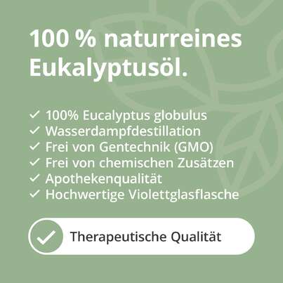 Sie sehen eine Packung Eukalyptusöl, Produktbild: 05 Eukalyptusöl, A-Nr.: 5178576 - 05