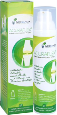 Sie sehen eine Packung Acuraflex Creme Nutrilago 100 ml, Produktbild: 01 Acuraflex Creme Nutrilago 100 ml, A-Nr.: 5814701 - 01