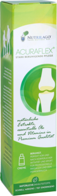 Sie sehen eine Packung Acuraflex Creme Nutrilago 100 ml, Produktbild: 03 Acuraflex Creme Nutrilago 100 ml, A-Nr.: 5814701 - 03
