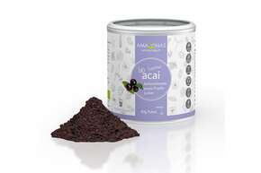 BIO Acai Fruchtpulver aus Brasilien, 100% pur, der natürliche Zellschutz, 80g, A-Nr.: 5228972 - 01
