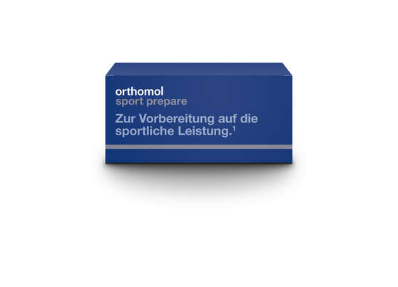 Sie sehen eine Packung Orthomol Sport Prepare, Produktbild: 01 Orthomol Sport Prepare, A-Nr.: 5821144 - 01