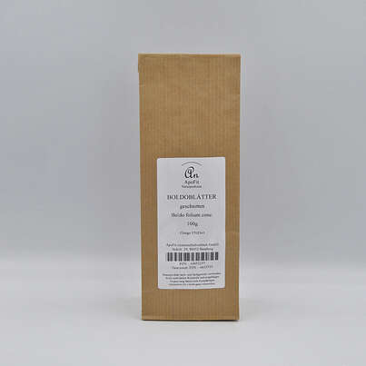 Sie sehen eine Packung Boldoblätter geschnitten, Produktbild: 01 Boldoblätter geschnitten, A-Nr.: 4833719 - 01
