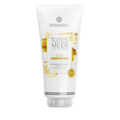DermaSel® Totes Meer Pflegedusche Gold, A-Nr.: 5106849 - 01