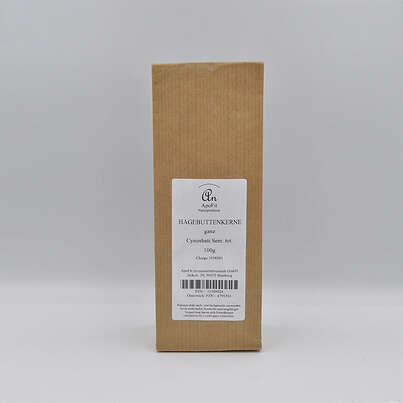 Sie sehen eine Packung Hagebuttenkerne ganz, Produktbild: 01 Hagebuttenkerne ganz, A-Nr.: 4791501 - 01