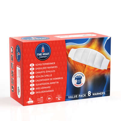 Sie sehen eine Packung THE HEAT COMPANY® Schulterwärmer, Produktbild: 01 THE HEAT COMPANY® Schulterwärmer, A-Nr.: 5267742 - 01