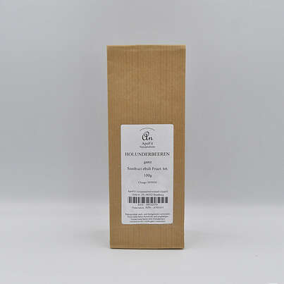 Sie sehen eine Packung Holunderbeeren ganz, Produktbild: 01 Holunderbeeren ganz, A-Nr.: 4791613 - 01