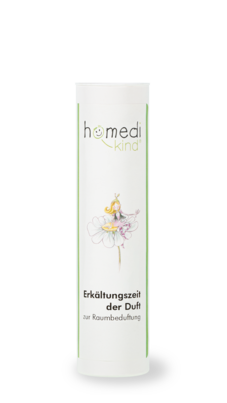 Sie sehen eine Packung homedi-kind® Erkältungszeit der Duft, Produktbild: 01 homedi-kind® Erkältungszeit der Duft, A-Nr.: 4356538 - 01