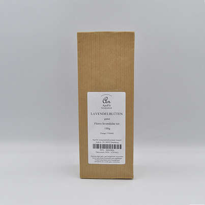 Sie sehen eine Packung Lavendelblüten ganz, Produktbild: 01 Lavendelblüten ganz, A-Nr.: 4791843 - 01