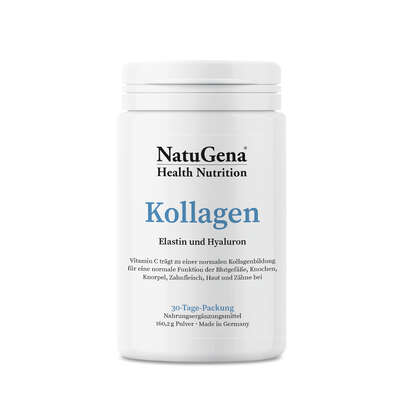 Sie sehen eine Packung NatuGena Kollagen Pulver, Produktbild: 01 NatuGena Kollagen Pulver, A-Nr.: 5814983 - 01