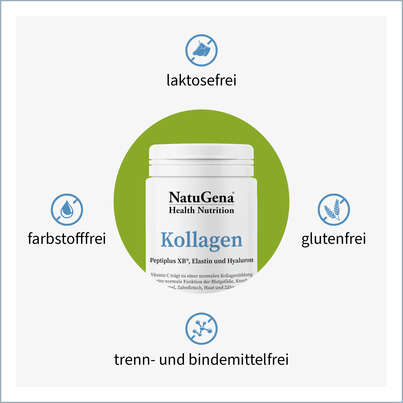 Sie sehen eine Packung NatuGena Kollagen Pulver, Produktbild: 02 NatuGena Kollagen Pulver, A-Nr.: 5814983 - 02