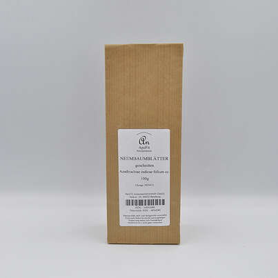 Sie sehen eine Packung Neembaumblätter geschnitten, Produktbild: 01 Neembaumblätter geschnitten, A-Nr.: 4834280 - 01