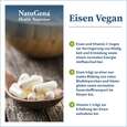 Sie sehen eine Packung NatuGena Eisen Vegan Kapseln, Produktbild: 03 NatuGena Eisen Vegan Kapseln, A-Nr.: 5178228 - 03