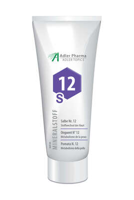 Sie sehen eine Packung Adler Salbe Nr.12, Produktbild: 01 Adler Salbe Nr.12, A-Nr.: 2375678 - 01