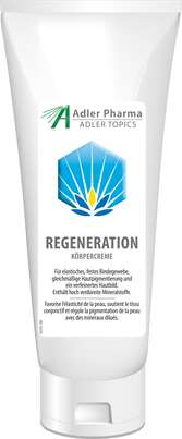 Sie sehen eine Packung Adler Regeneration Körpercreme, Produktbild: 01 Adler Regeneration Körpercreme, A-Nr.: 2375827 - 01