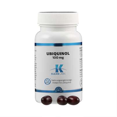 Ubiquinol 100 mg Klean Labs Weichkapsel, A-Nr.: 5395581 - 04