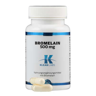 Bromelain Kapseln 500 mg Klean Labs, A-Nr.: 5598373 - 04