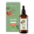 Sie sehen eine Packung Omega 3 Algenöl DHA+ EPA ORANGE 100 ml, Produktbild: 01 Omega 3 Algenöl DHA+ EPA ORANGE 100 ml, A-Nr.: 4867405 - 01
