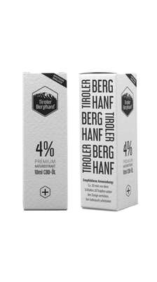 PREMIUM CBD-Öl 4%, 10 ml, mit Melatonin, A-Nr.: 5837642 - 01