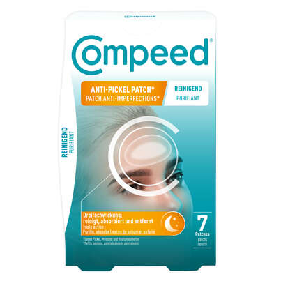 Sie sehen eine Packung COMPEED ANTI-PICKEL PAT REIN, Produktbild: 01 COMPEED ANTI-PICKEL PAT REIN, A-Nr.: 5744521 - 01