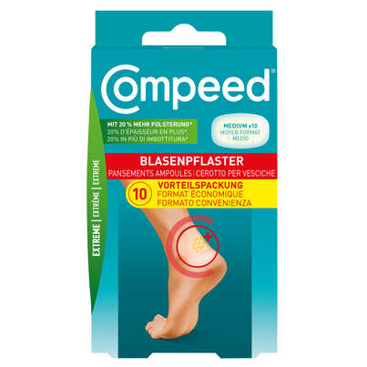 Sie sehen eine Packung COMPEED BLASENPFL EXTR, Produktbild: 01 COMPEED BLASENPFL EXTR, A-Nr.: 5637989 - 01